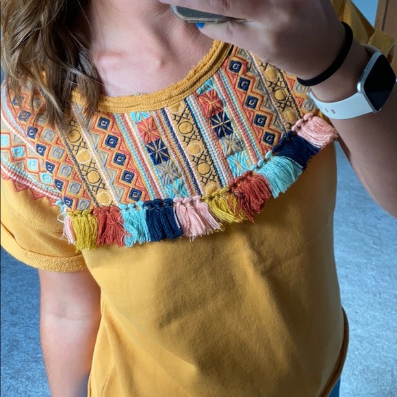 Anthropologie Chloe Oliver Valencia Top - Picture 3 of 10